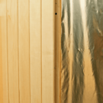 Le film aluminium dans la construction d’un sauna