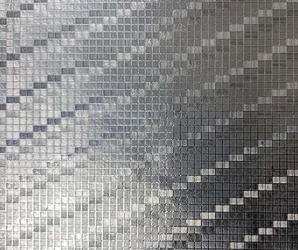 Feuille d’aluminium embossée