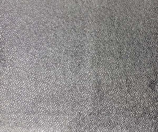 Feuille d’aluminium embossée